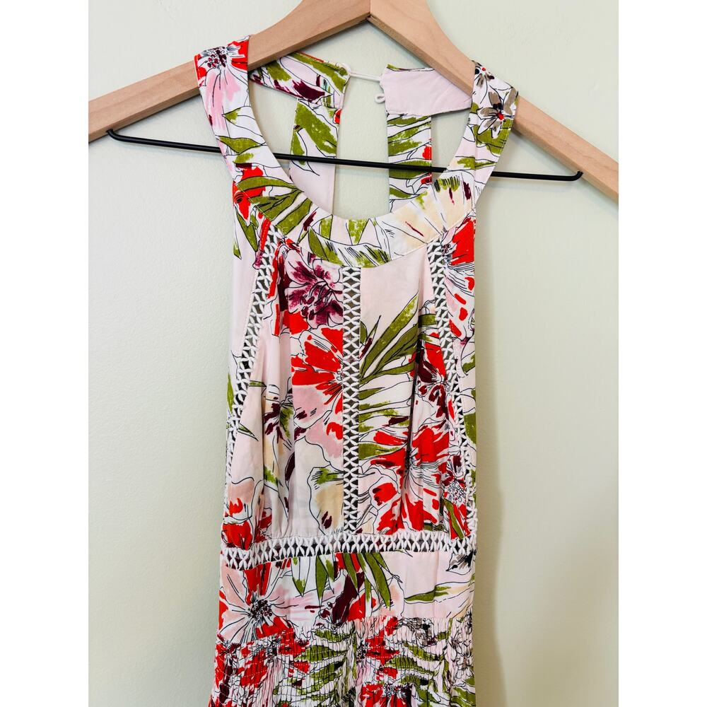 Abel The Label Vienna Floral Maxi Dress, Small, Halter - Picture 3 of 13